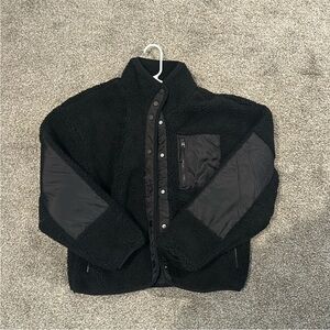 Women’s Fabletics Black Tahoe Teddy Jacket